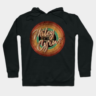 Miley Cyrus Vintage Circle Art Hoodie